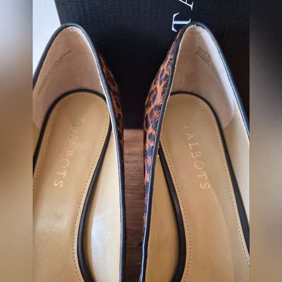 Talbots Sylvie 2 inch kitten heel shoes in size 9.5M 🐆 - Picture 4 of 12